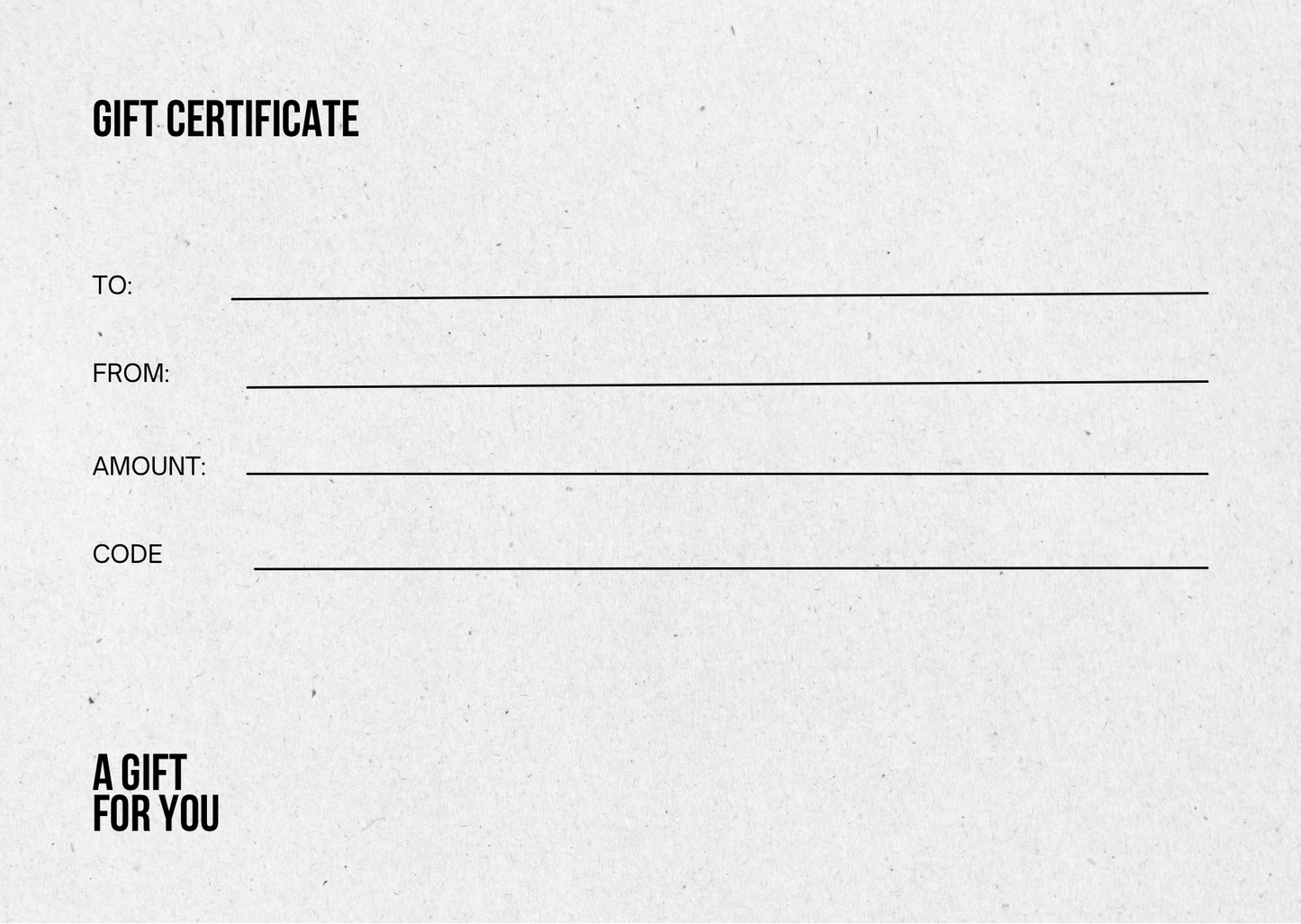 CARTE CADEAU KOOLCHEE