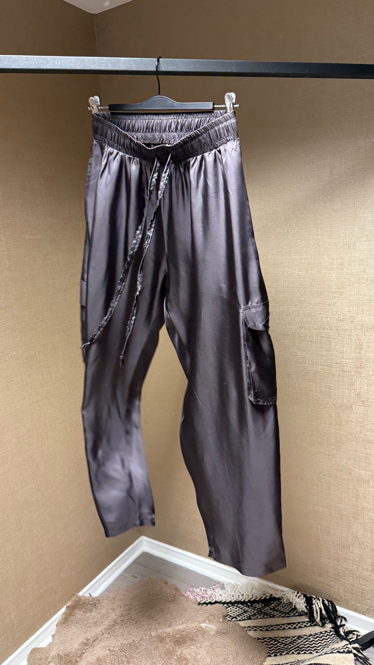 Pantalon cargo Soie