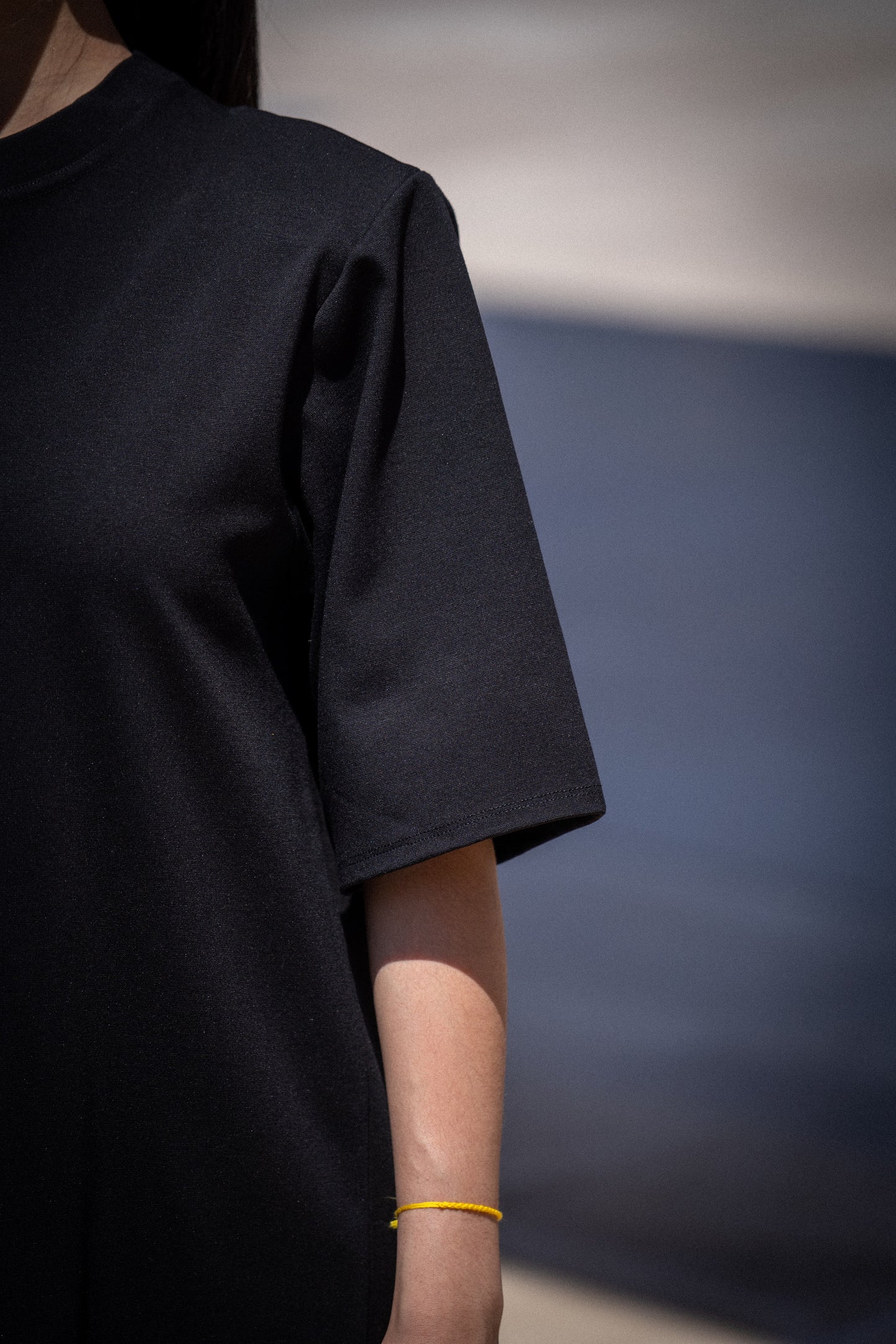 Robe t-shirt Zeinab Noir