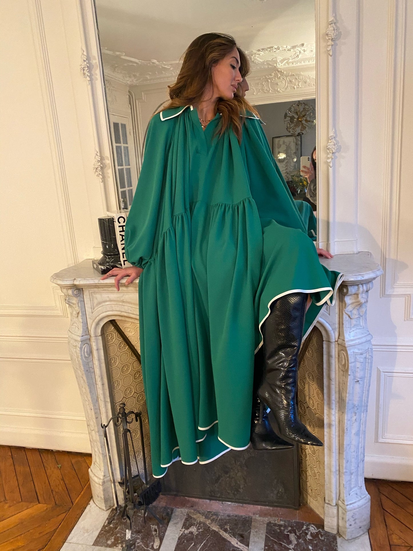 Lady Dress - Robe vert émeraude