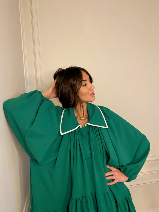 Lady Dress - Robe vert émeraude